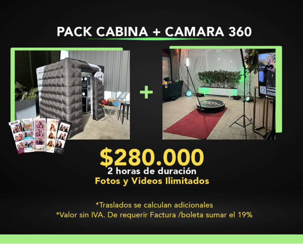 Cabina de Fotos Promoción Evento